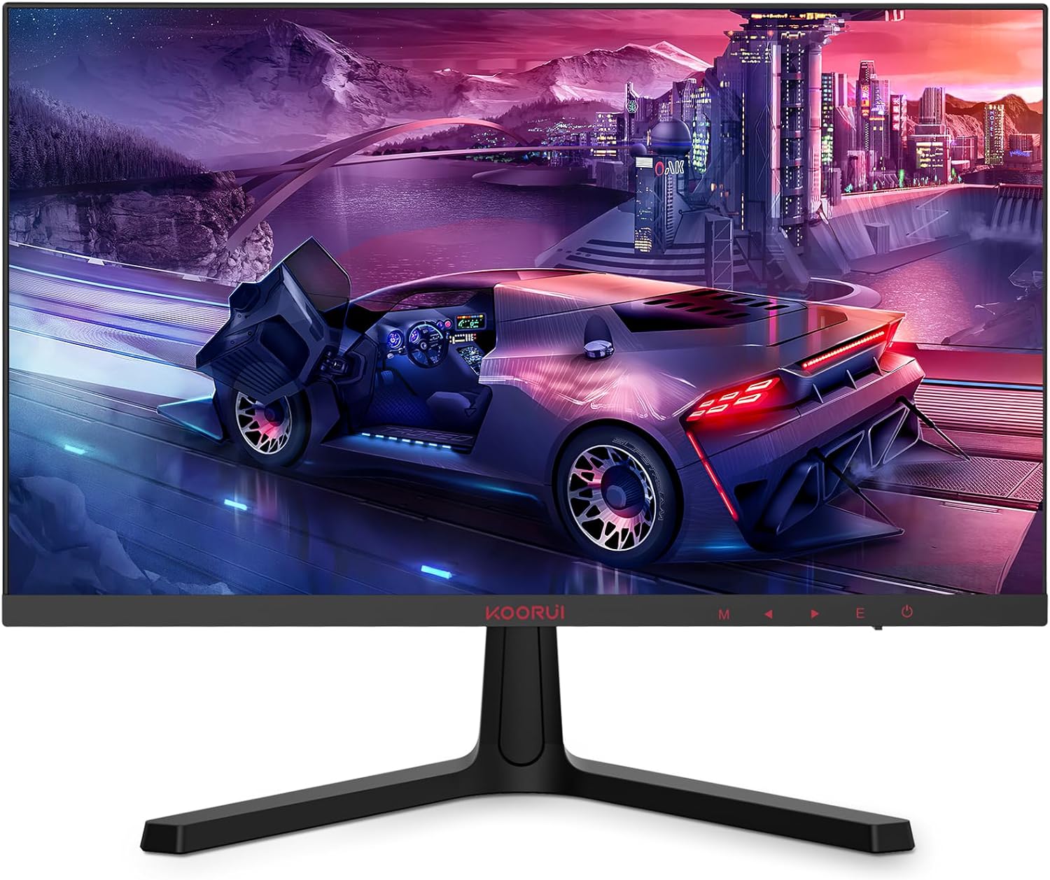 KOORUI 24 Inch جهاز كمبيوتر Monitor -FHD 1080P Gaming Monitor 165Hz VA 1ms.